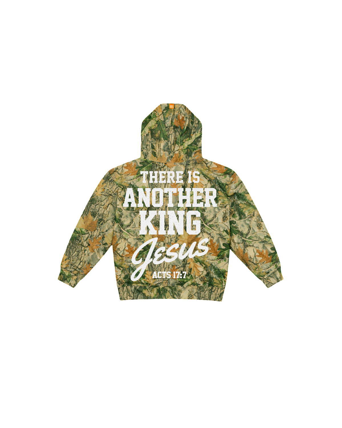 Upside Down World Hoodie — Vintage Camo