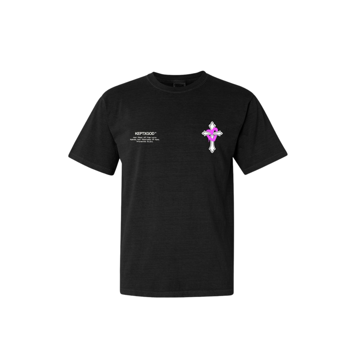 God’s Girl Heavyweight Tee - Covenant Black