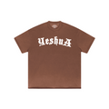 Yeshua Scripture Raw Hem Tee (Oversized Fit)