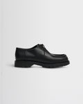 Kleman - Black Leather Padror Shoes