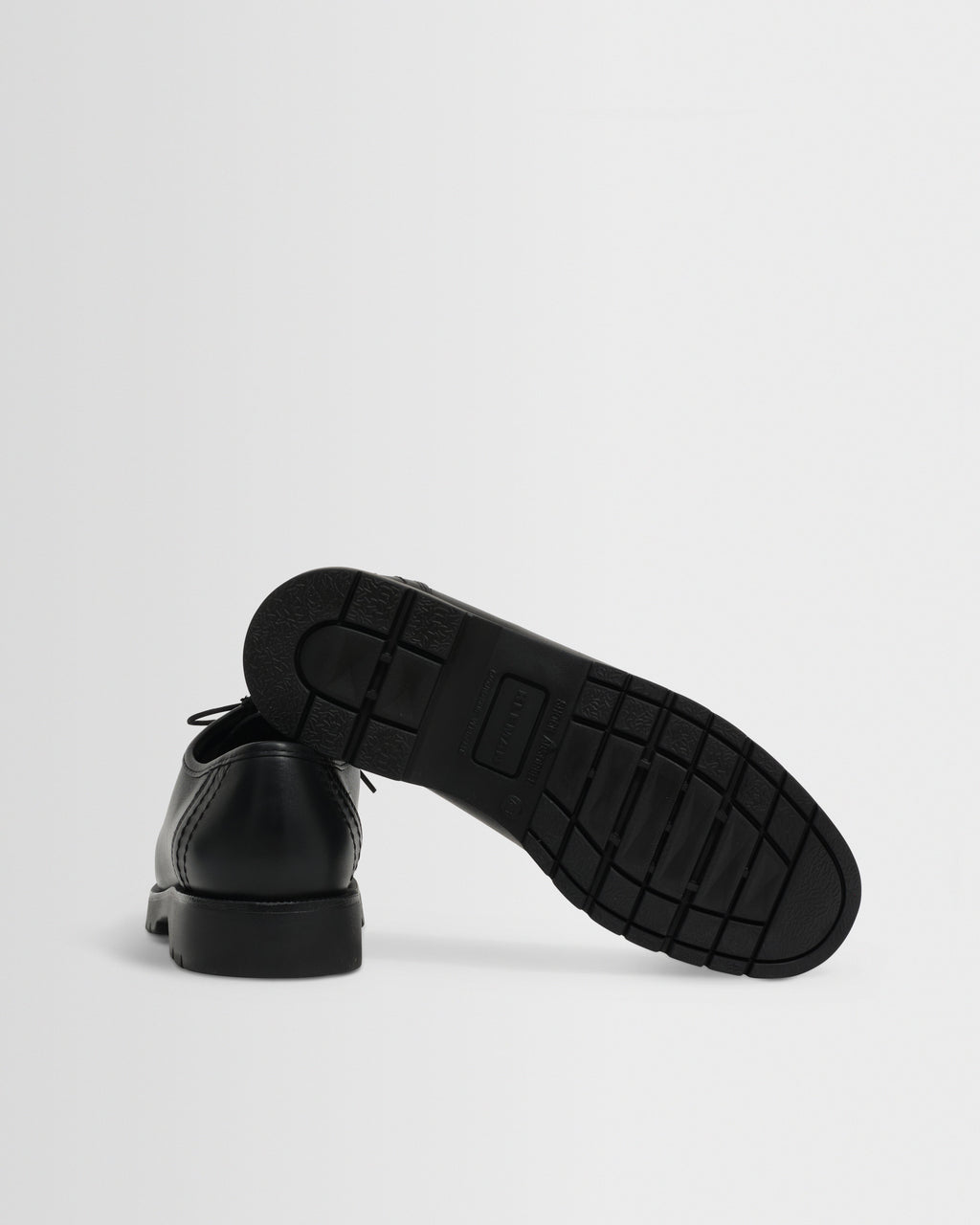 Kleman - Black Leather Padror Shoes