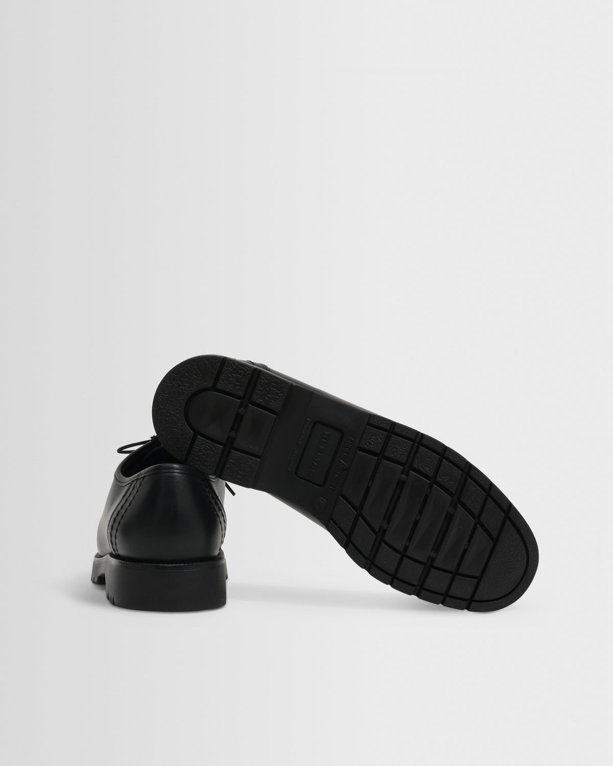 Kleman - Black Leather Padror Shoes