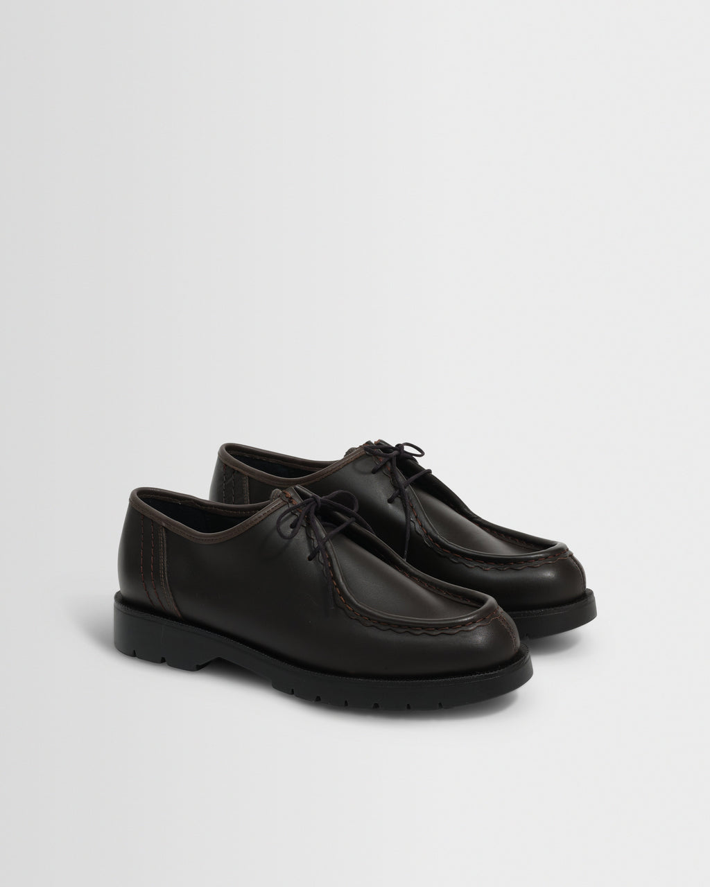 Kleman - Brown Leather Padror Shoes