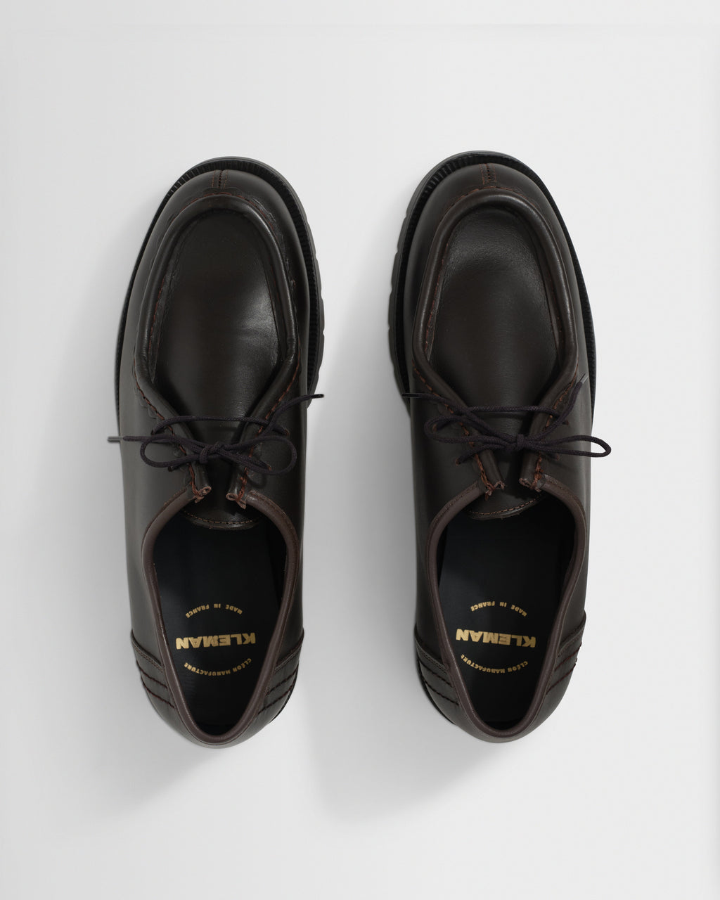 Kleman - Brown Leather Padror Shoes