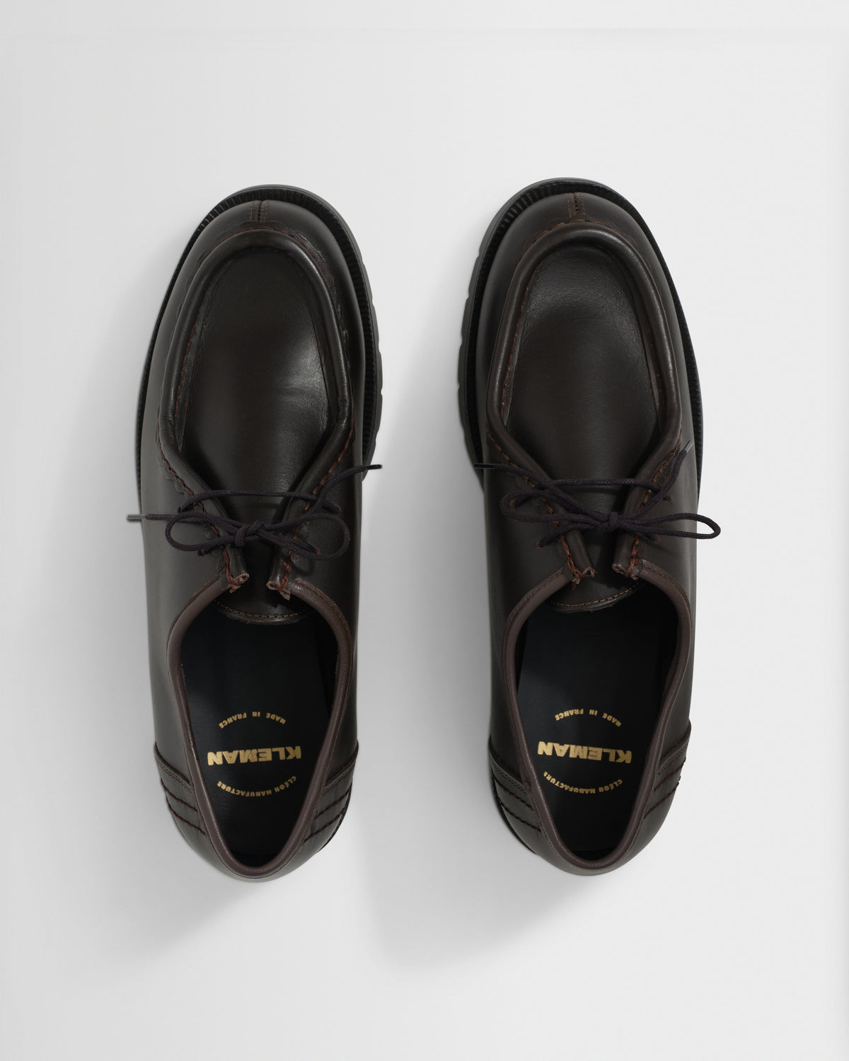 Kleman - Brown Leather Padror Shoes