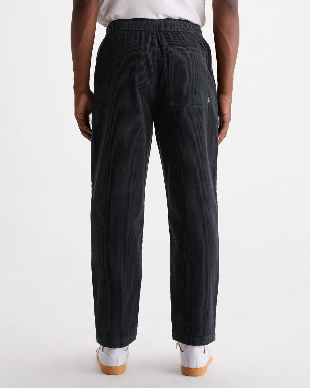 Kurt - Charcoal Cotton Corduroy Trouser