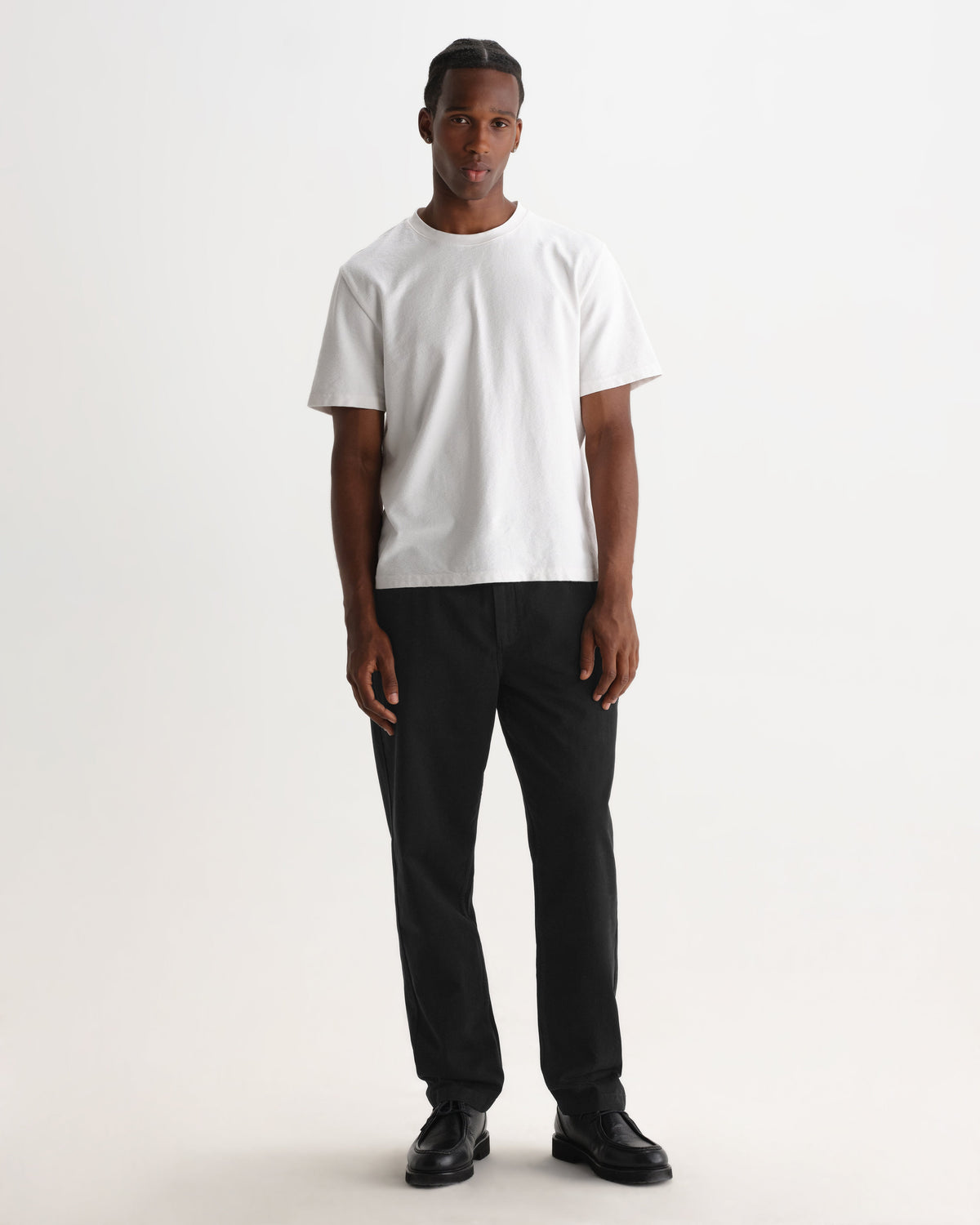 Kurt - Black Organic Cotton Trousers