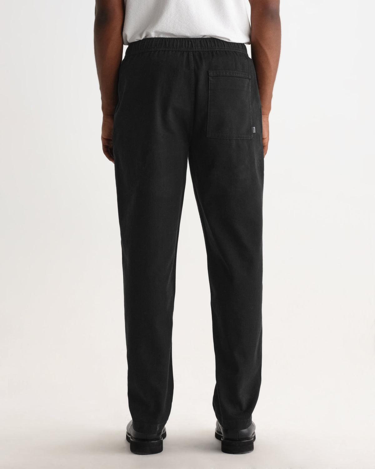 Kurt - Black Organic Cotton Trousers