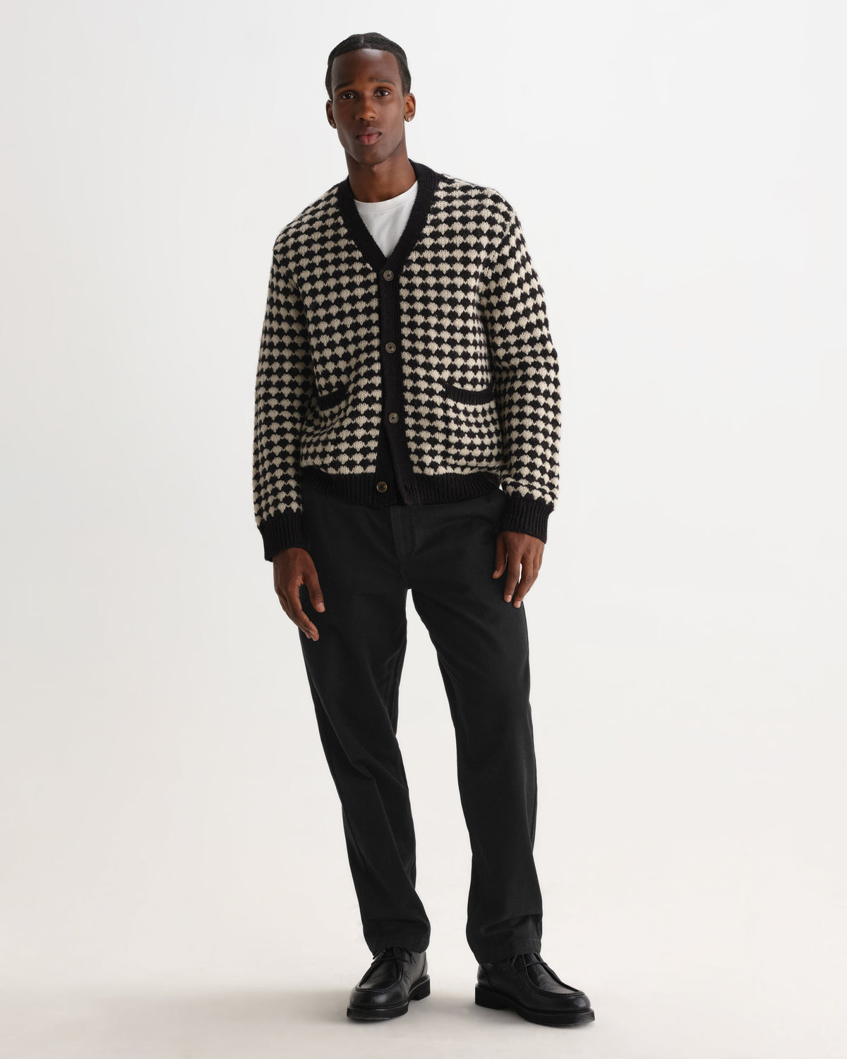 Kurt - Black Organic Cotton Trousers