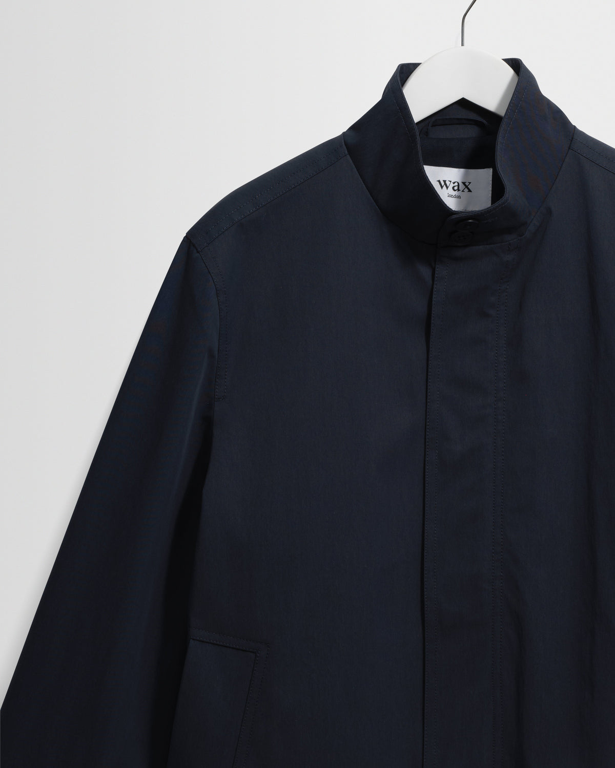 Marsden - Dark Navy Water Repellent Twill Jacket