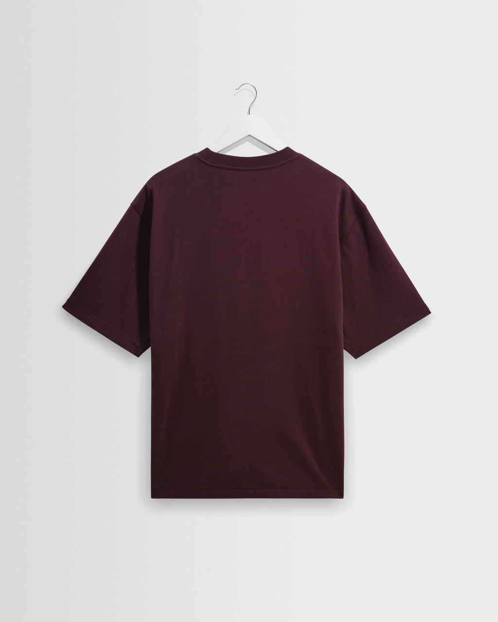 Milton - Dark Purple Emorised Organic Cotton T-Shirt