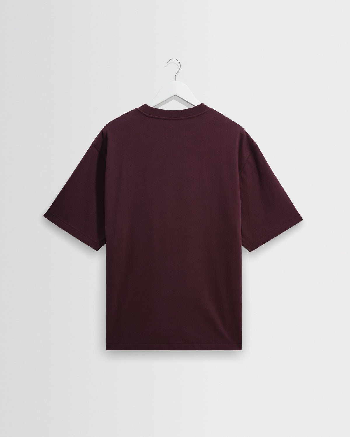 Milton - Dark Purple Emorised Organic Cotton T-Shirt
