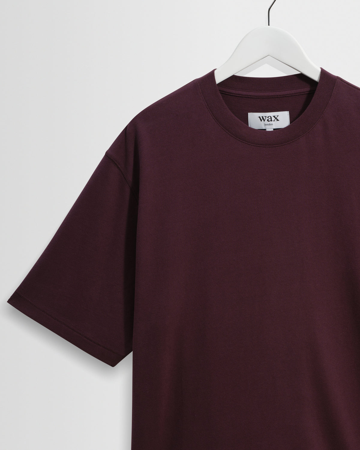 Milton - Dark Purple Emorised Organic Cotton T-Shirt