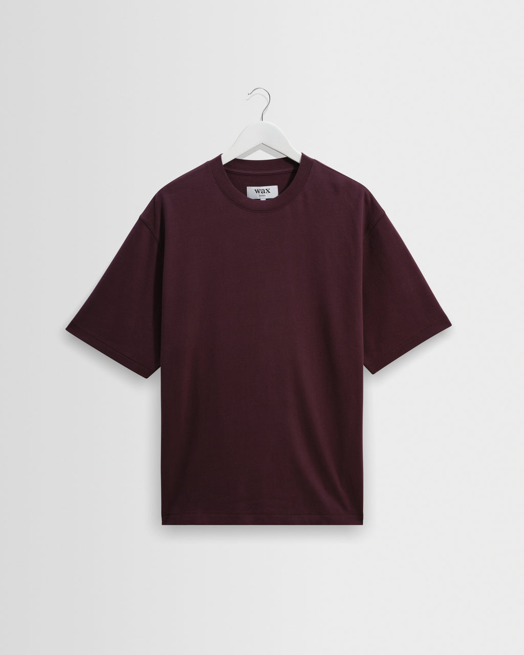 Milton - Dark Purple Emorised Organic Cotton T-Shirt