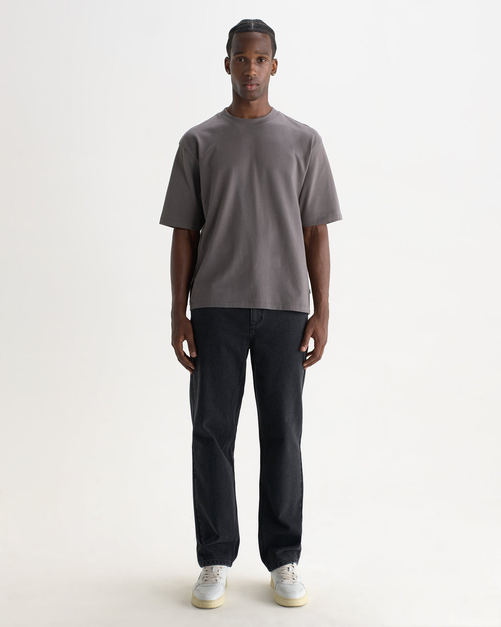 Milton - Charcoal Emorised Organic Cotton T-Shirt
