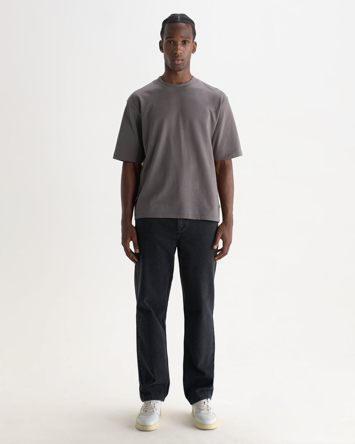Milton - Charcoal Emorised Organic Cotton T-Shirt