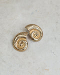 Meissa Earrings - Gold | Women's Shell Drop Earrings