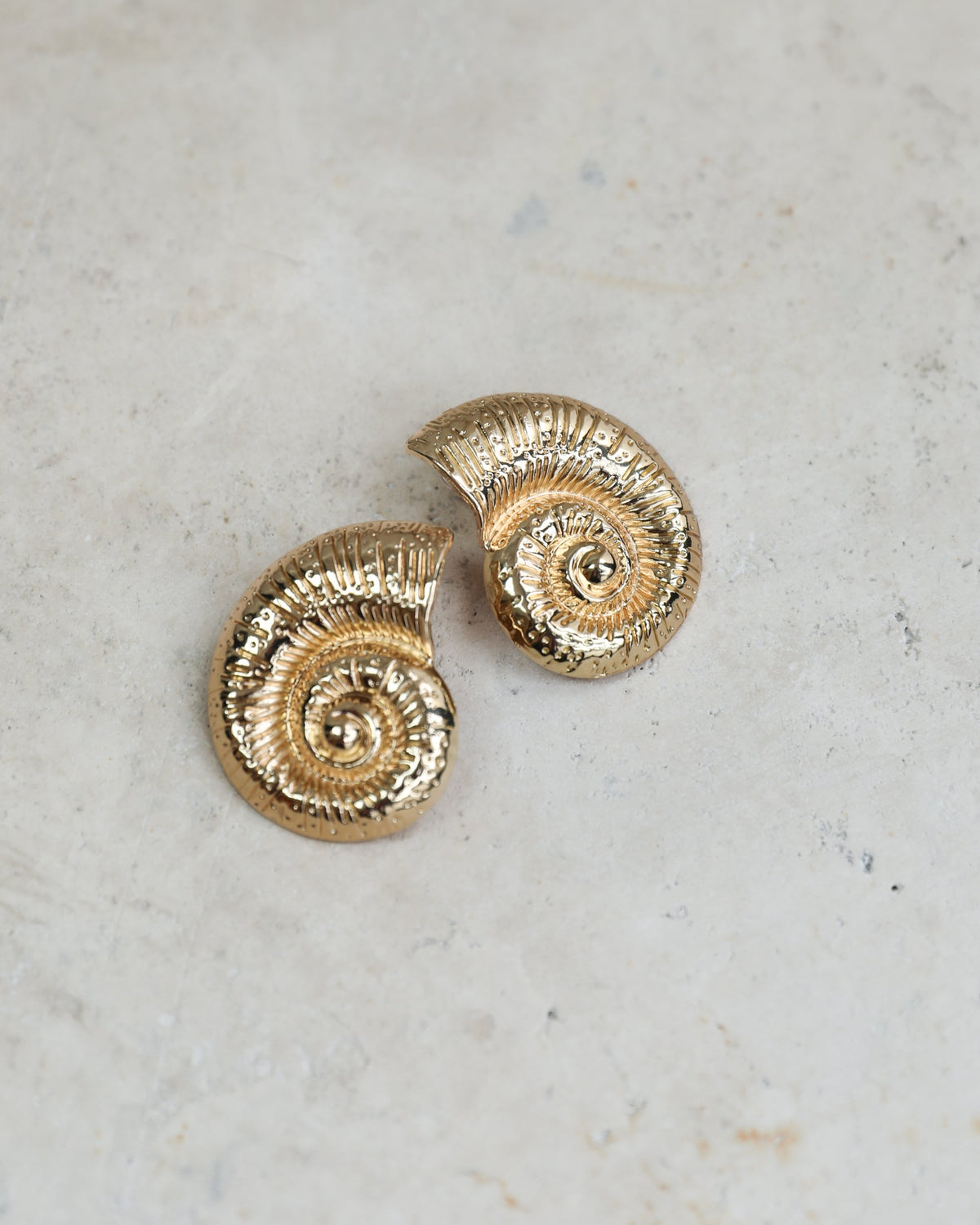Meissa Earrings - Gold | Women's Shell Drop Earrings