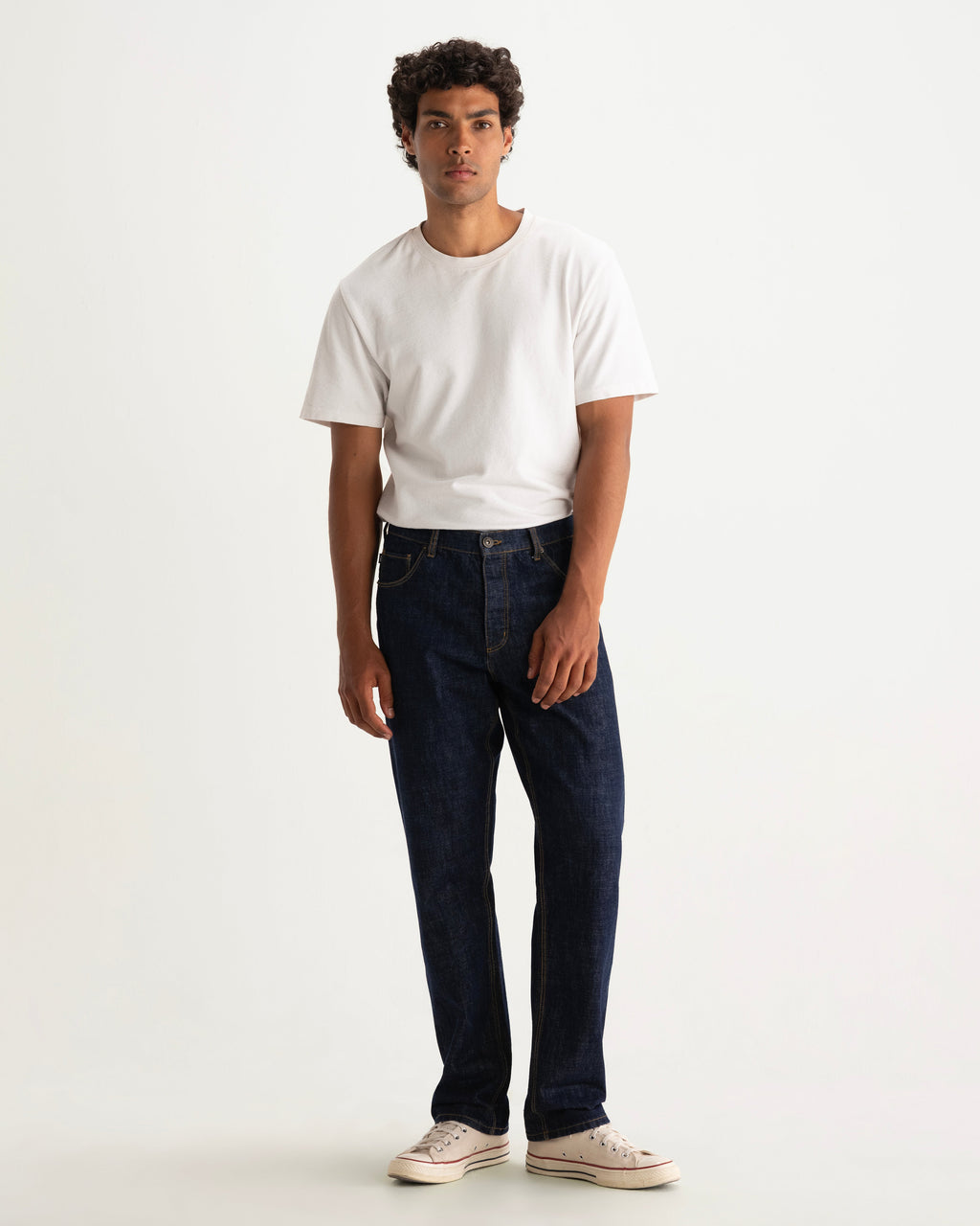 Russell - Rinse Wash Selvedge Straight Fit Denim Jeans
