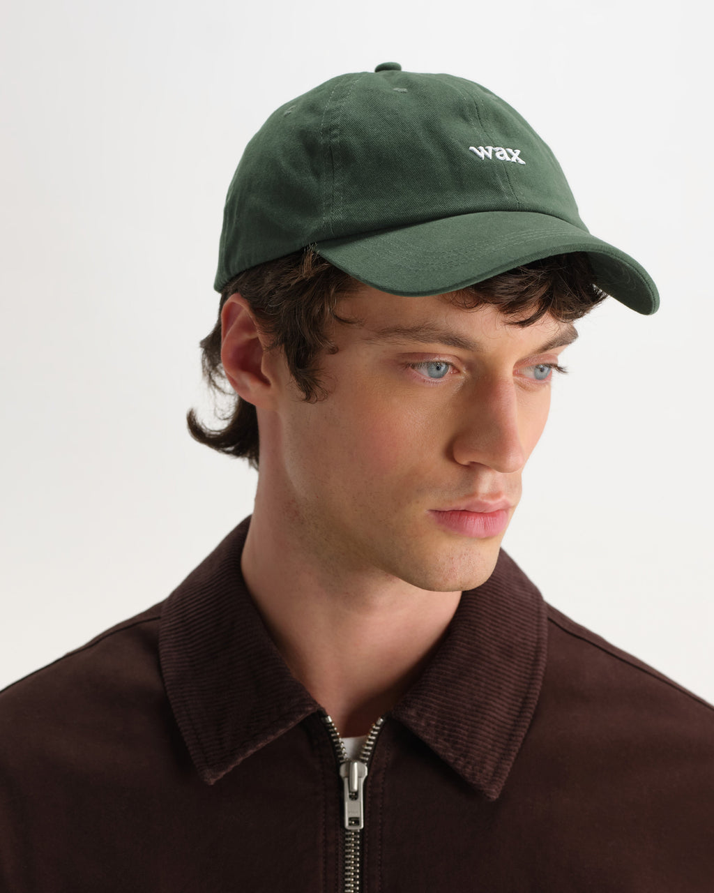Spencer - Green Cotton Sports Cap