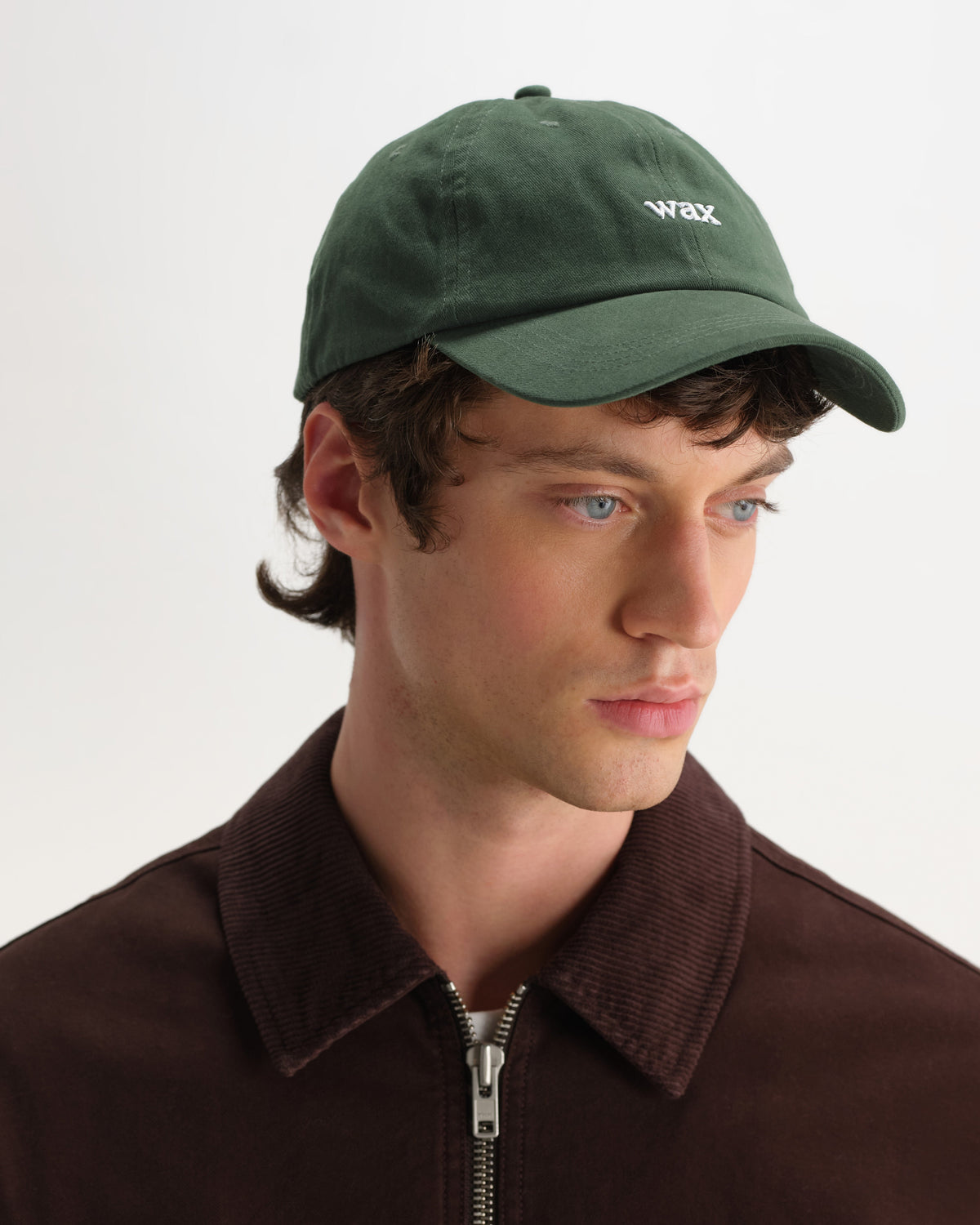 Spencer - Green Cotton Sports Cap