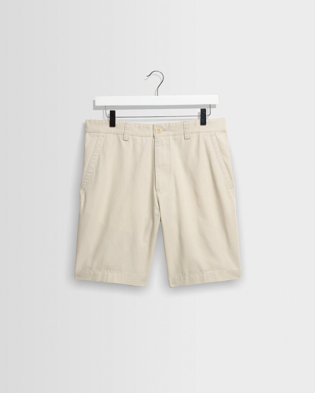 Trinity - Stone Cotton Tencel Shorts