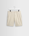 Trinity - Stone Cotton Tencel Shorts