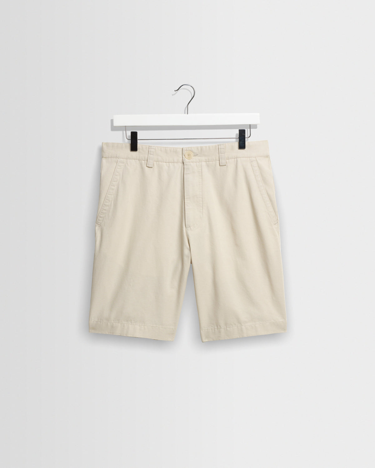 Trinity - Stone Cotton Tencel Shorts