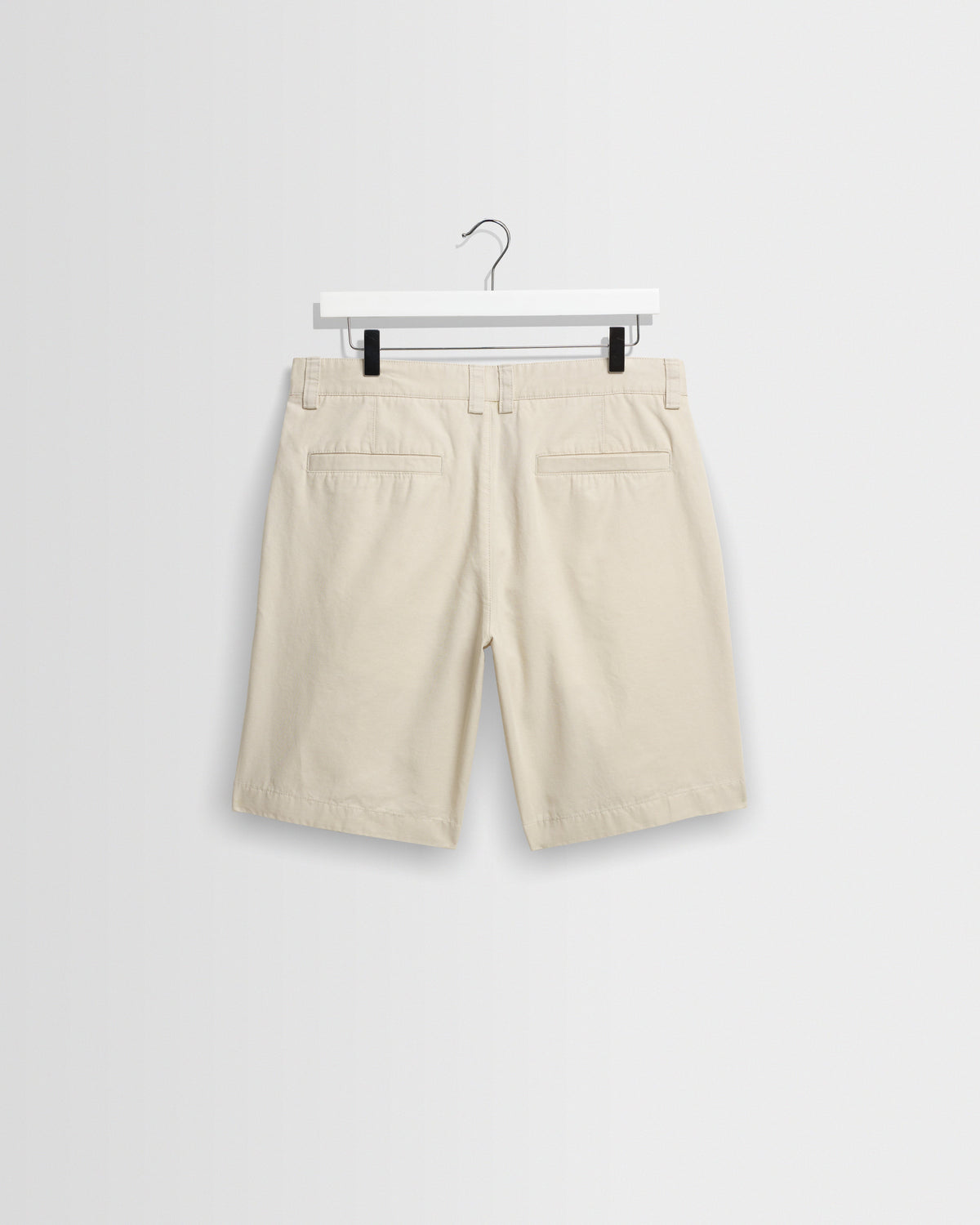 Trinity - Stone Cotton Tencel Shorts
