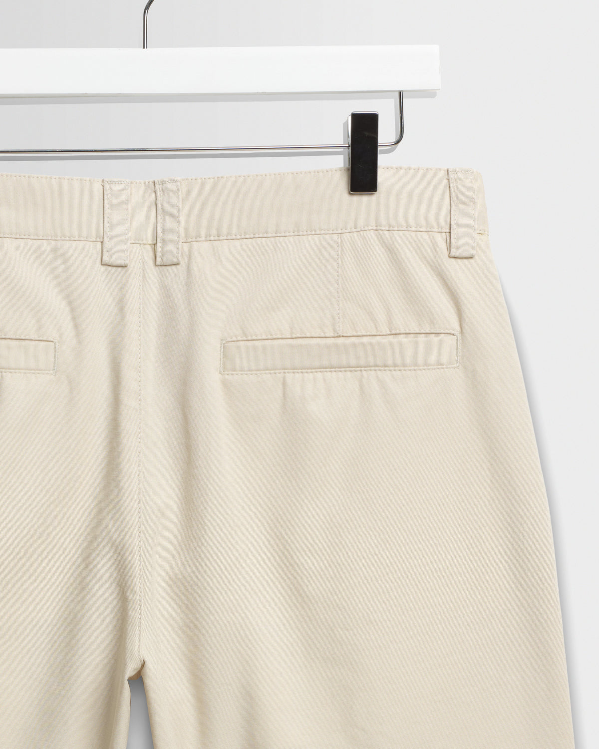 Trinity - Stone Cotton Tencel Shorts