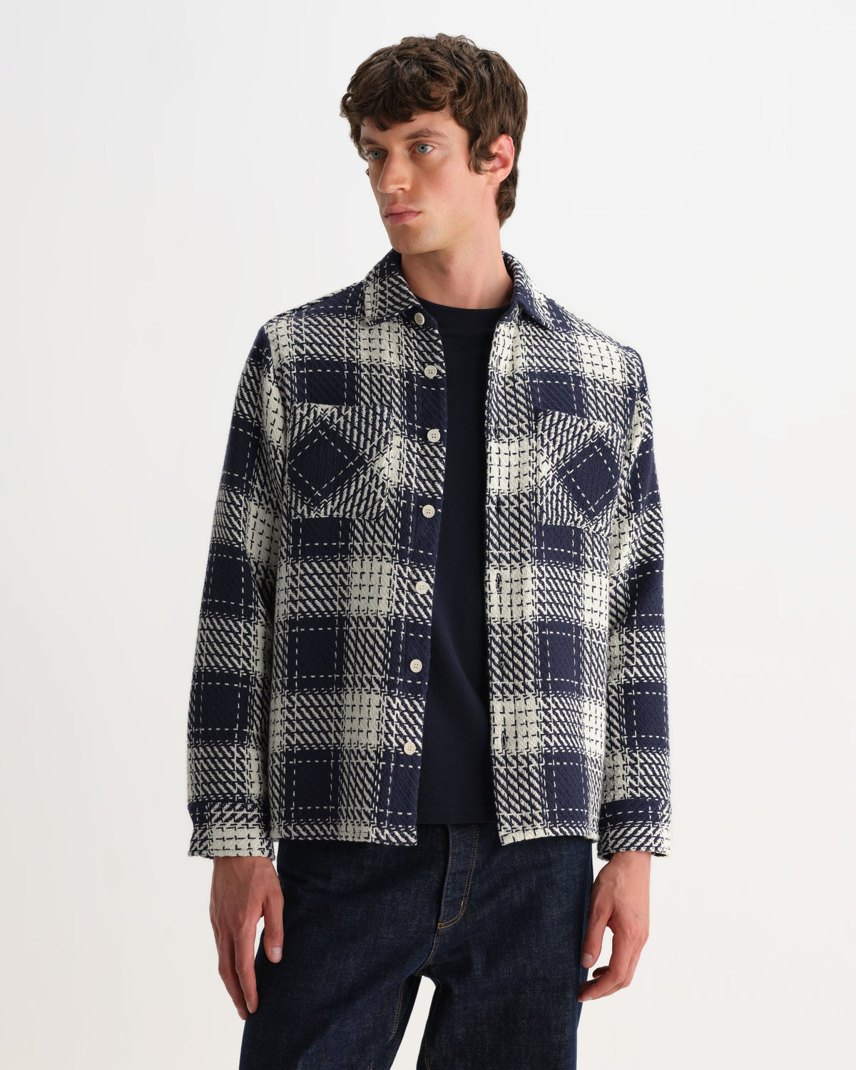 Whiting - Navy Marine Beatnik Overshirt
