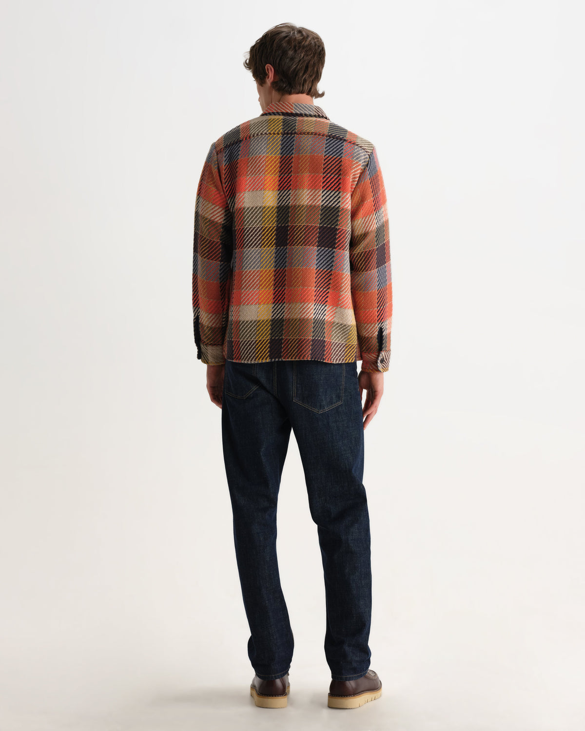 Whiting - Orange Pike Check Overshirt