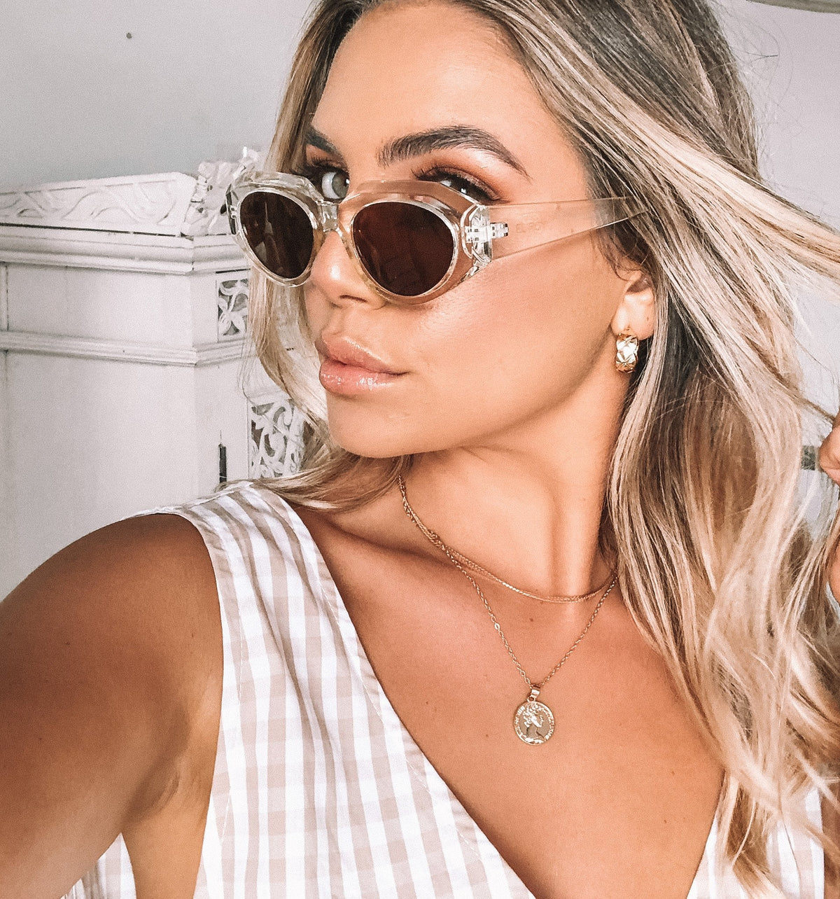 Jaxx Clear Sunglasses | Women's Clear Frame Sunglasses