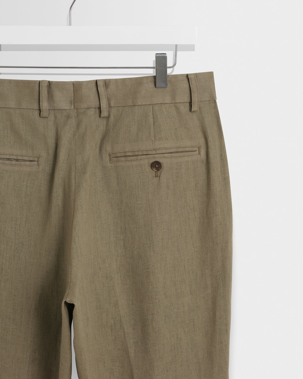 Alp - Khaki Linen Trousers