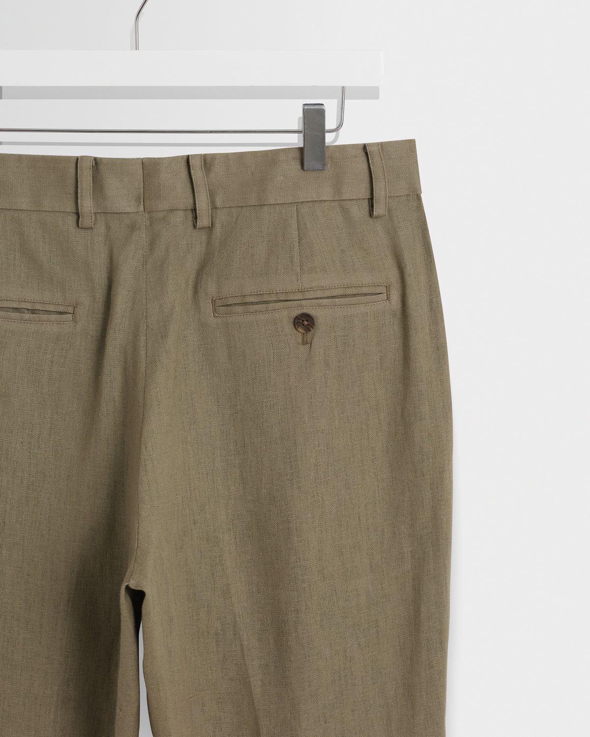 Alp - Khaki Linen Trousers