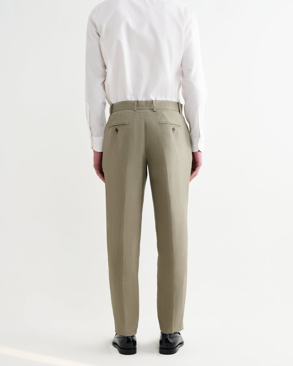 Alp - Khaki Linen Trousers