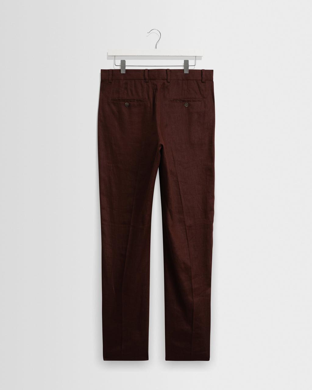 Alp - Merlot Linen Trousers