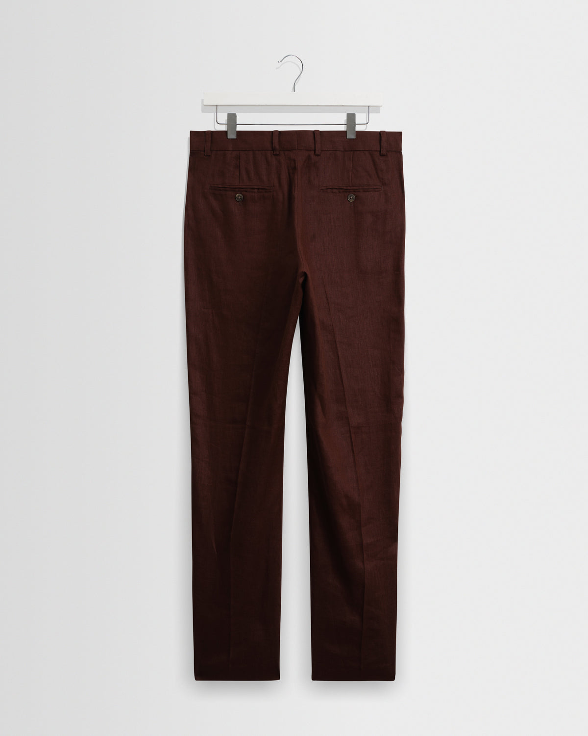 Alp - Merlot Linen Trousers