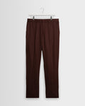 Alp - Merlot Linen Trousers