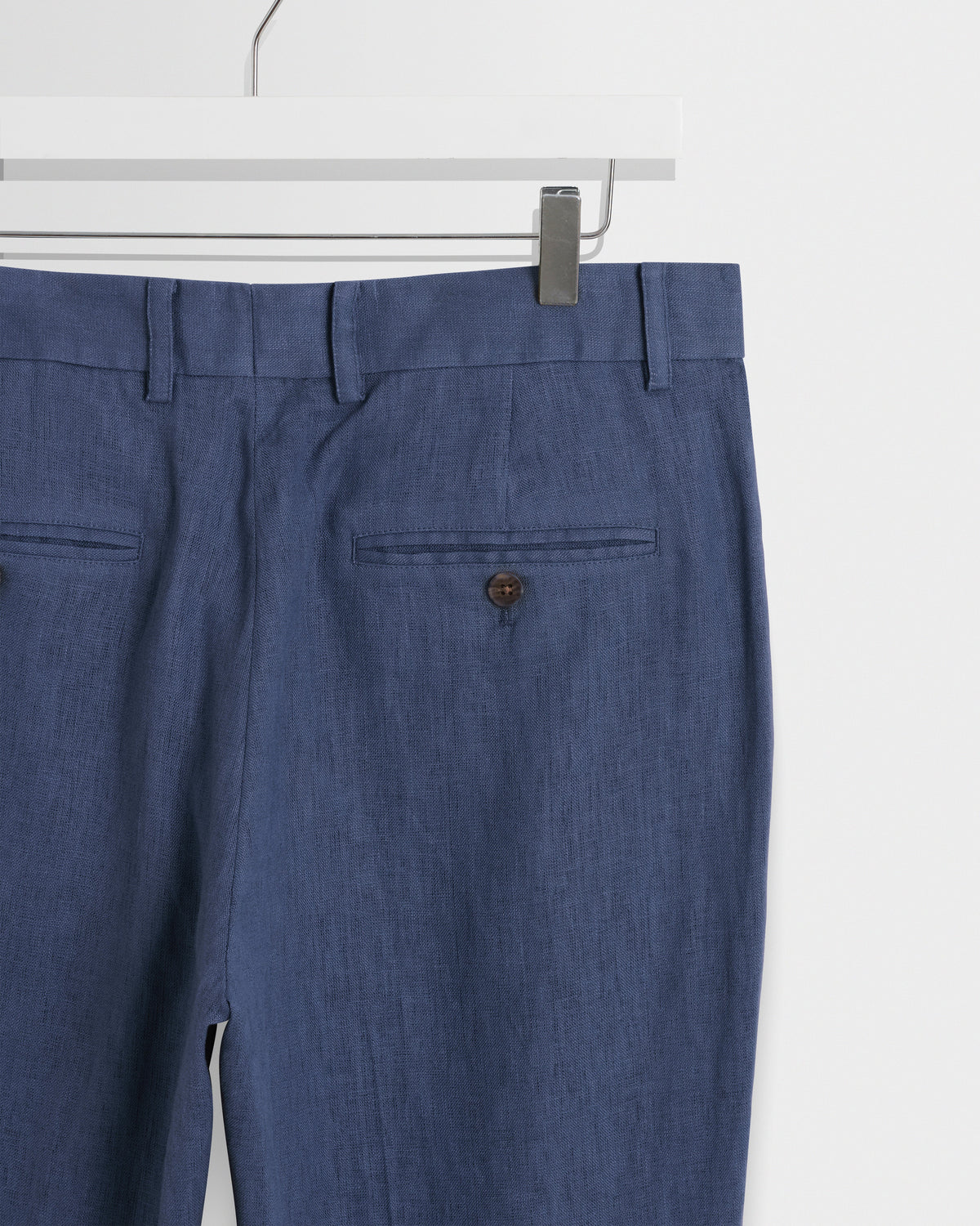 Alp - Mid Blue Linen Trousers