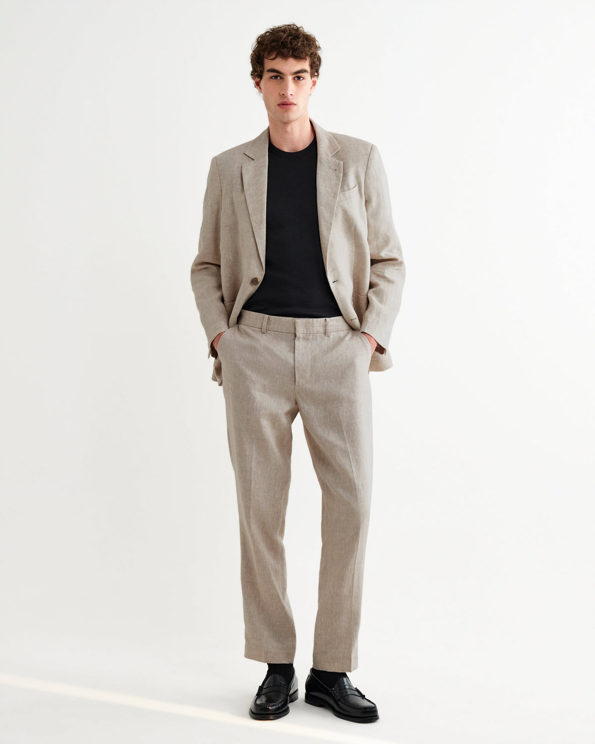 Alp - Natural Linen Trousers