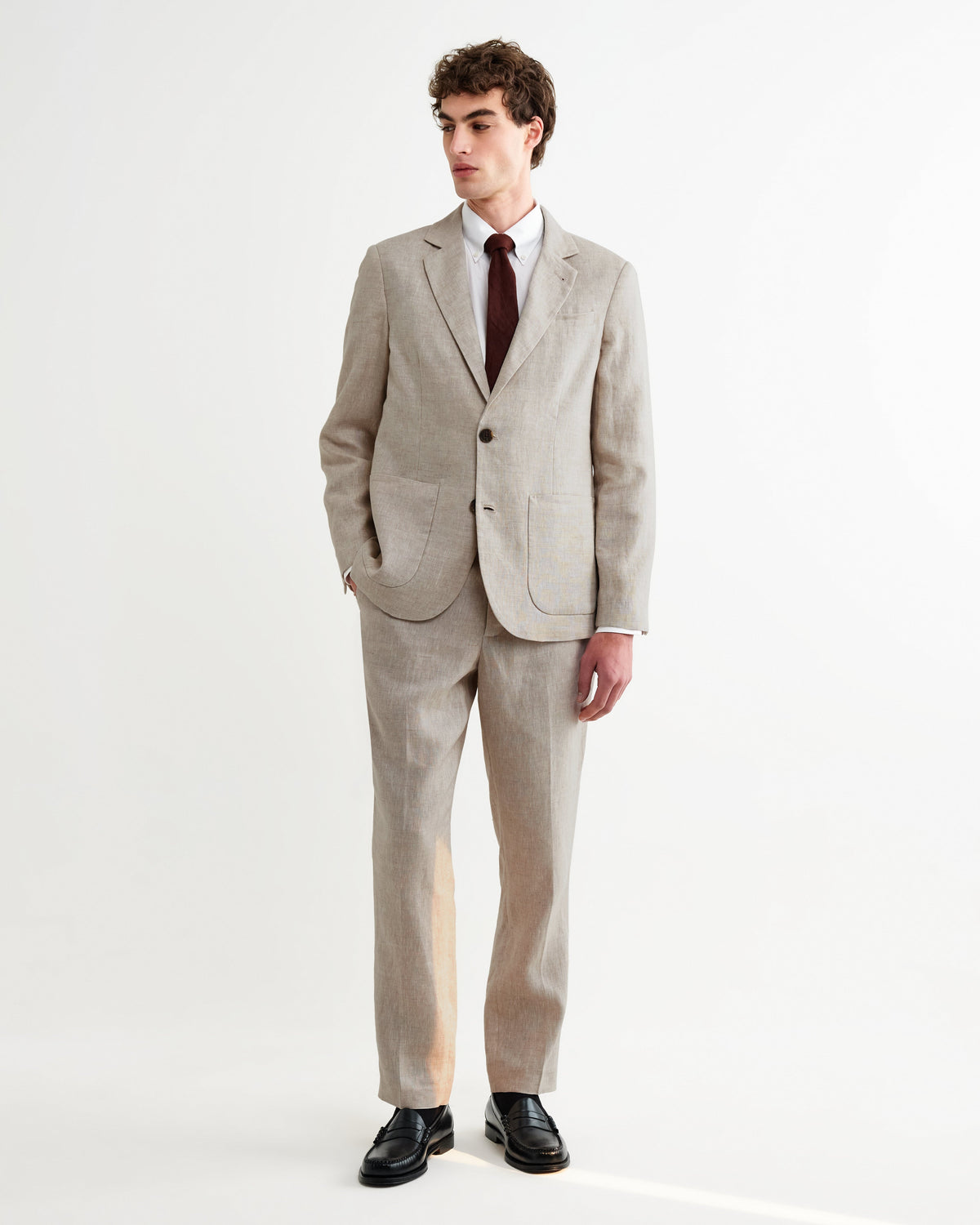 Alp - Natural Linen Trousers