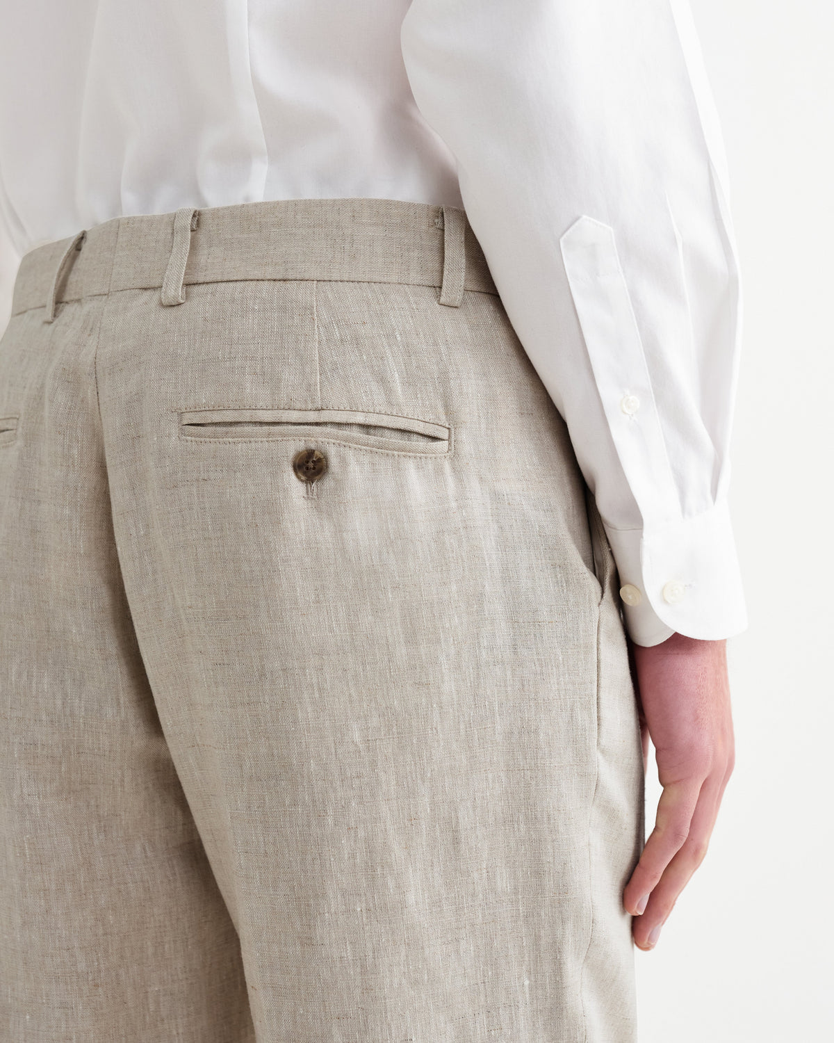 Alp - Natural Linen Trousers