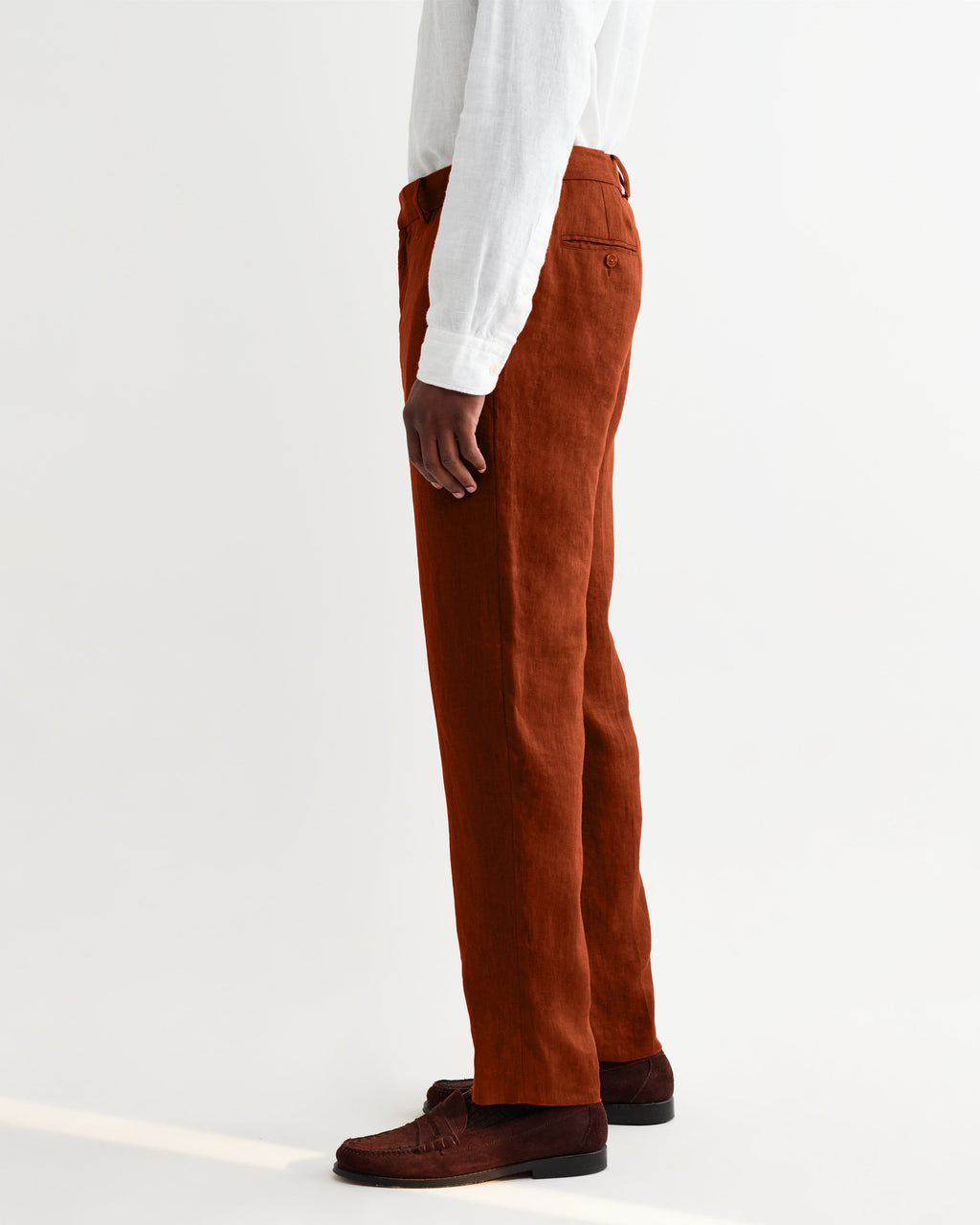 Alp - Rust Linen Trousers