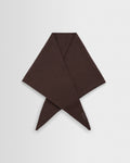 Arnold - Brown Knitted Rib Scarf
