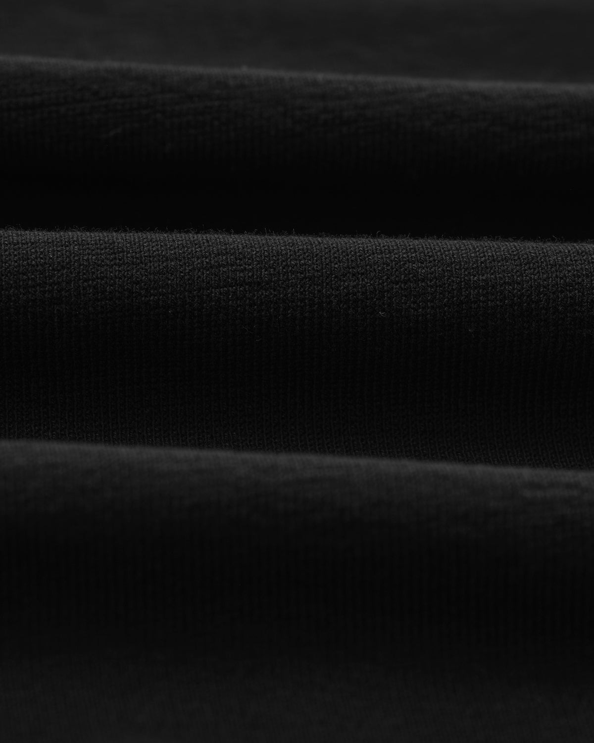 Atwood - Black Textured Organic Cotton Polo Shirt