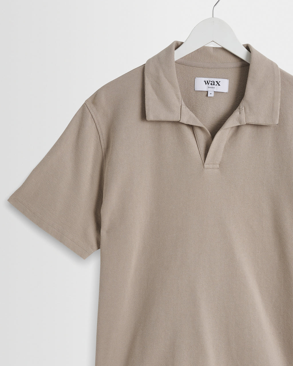Atwood - Clay Textured Organic Cotton Polo Shirt