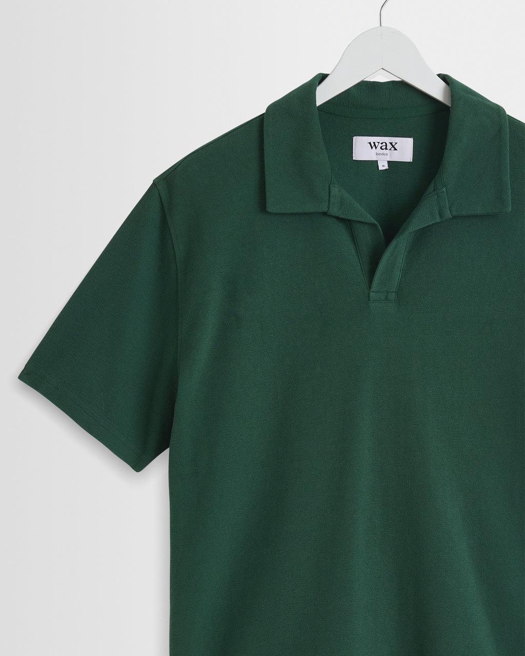 Atwood - Dark Green Textured Organic Cotton Polo Shirt