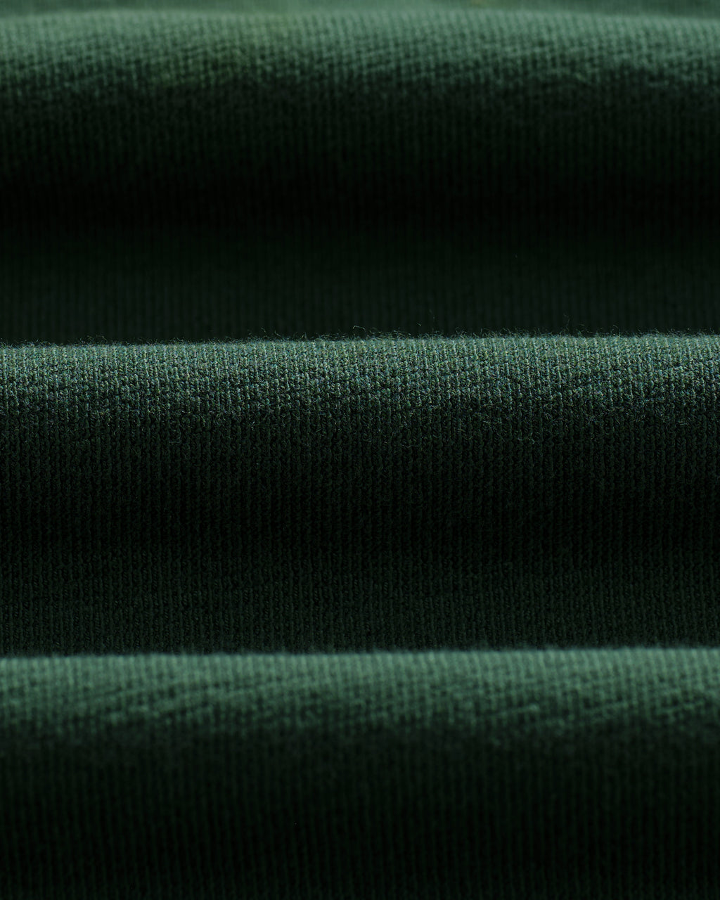 Atwood - Dark Green Textured Organic Cotton Polo Shirt