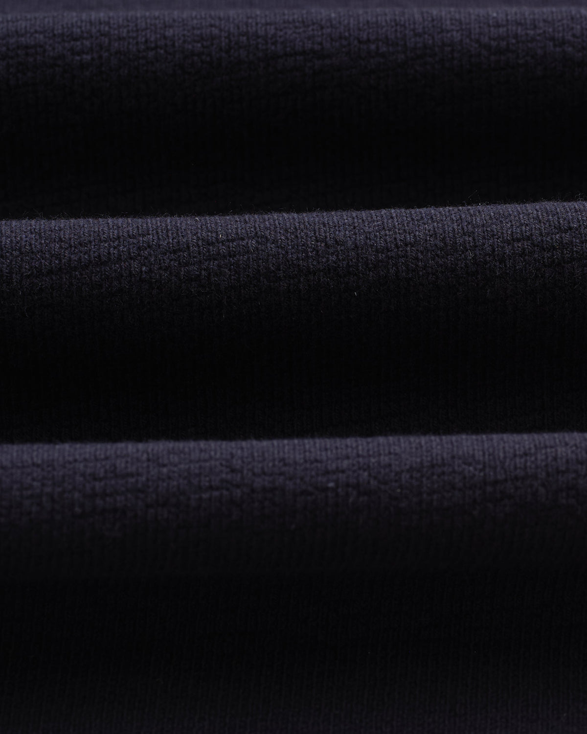 Atwood - Navy Textured Organic Cotton Polo Shirt